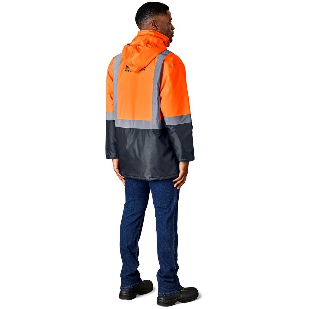 additional Hazard Padded Two-Tone Hi-Viz Reflective Jacket additional Hazard Padded Two-Tone Hi-Viz Reflective Jacket