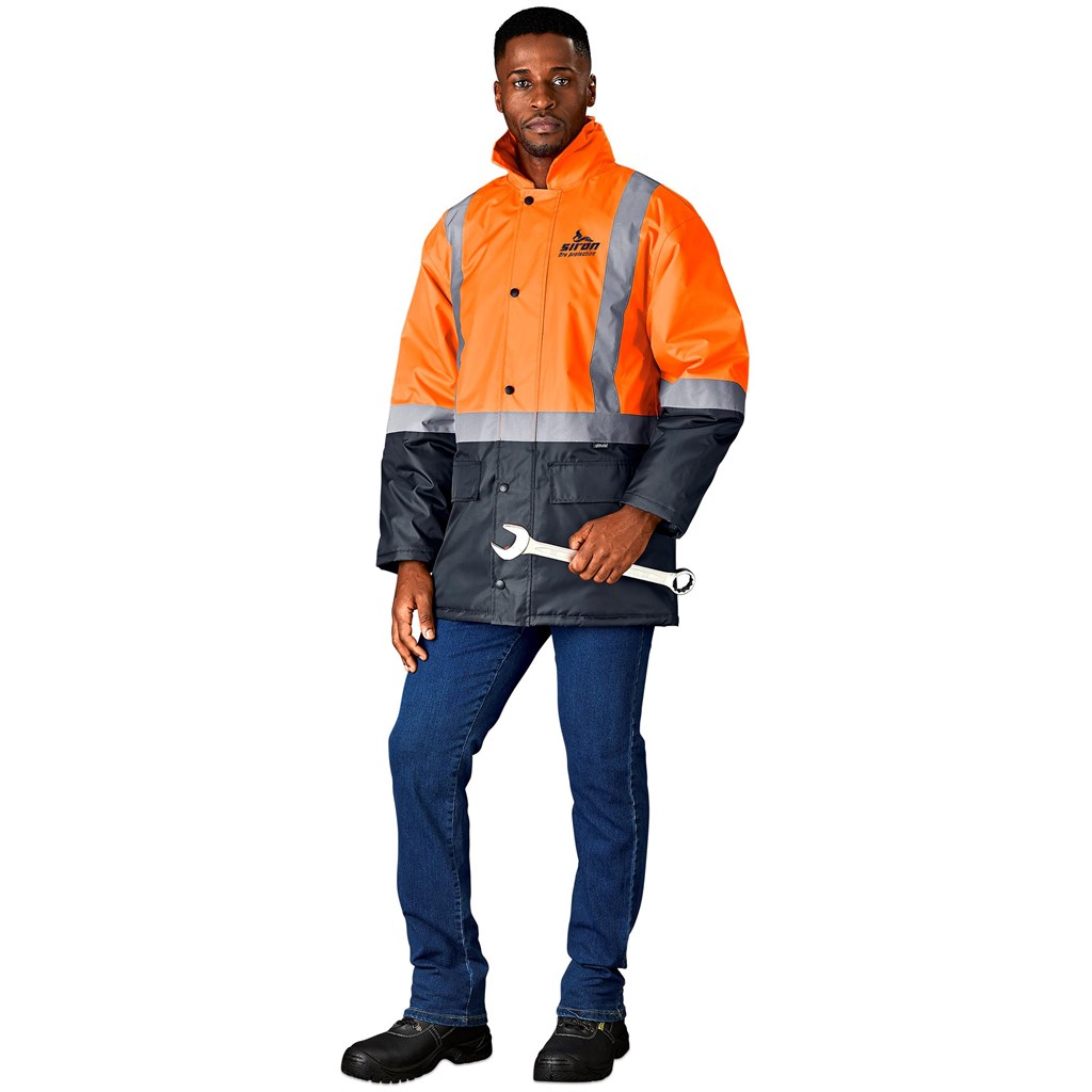 additional Hazard Padded Two-Tone Hi-Viz Reflective Jacket additional Hazard Padded Two-Tone Hi-Viz Reflective Jacket
