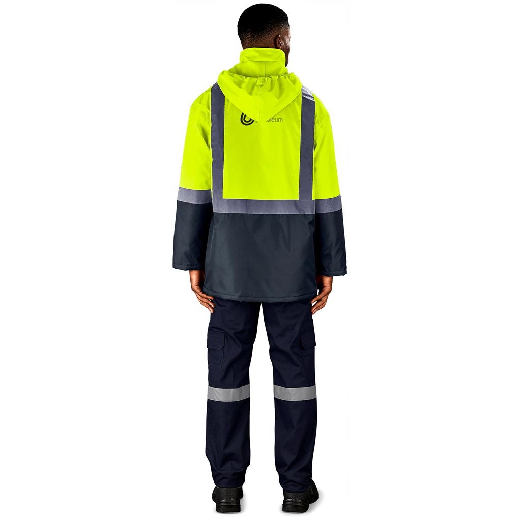 additional Hazard Padded Two-Tone Hi-Viz Reflective Jacket additional Hazard Padded Two-Tone Hi-Viz Reflective Jacket