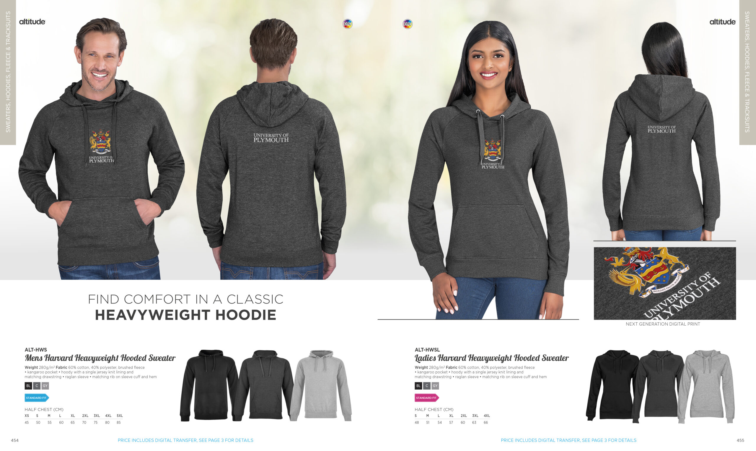 catalogue Mens Harvard Heavyweight Hooded Sweater catalogue Mens Harvard Heavyweight Hooded Sweater