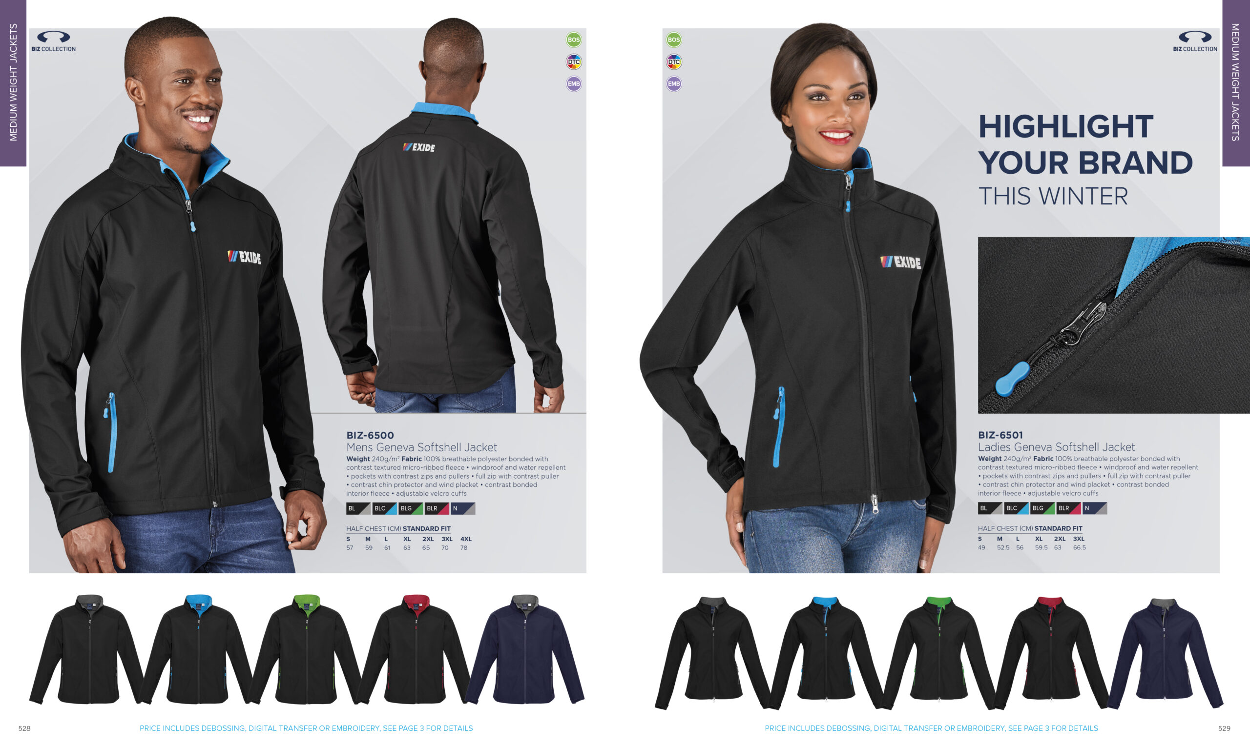 catalogue Mens Geneva Softshell Jacket catalogue Mens Geneva Softshell Jacket