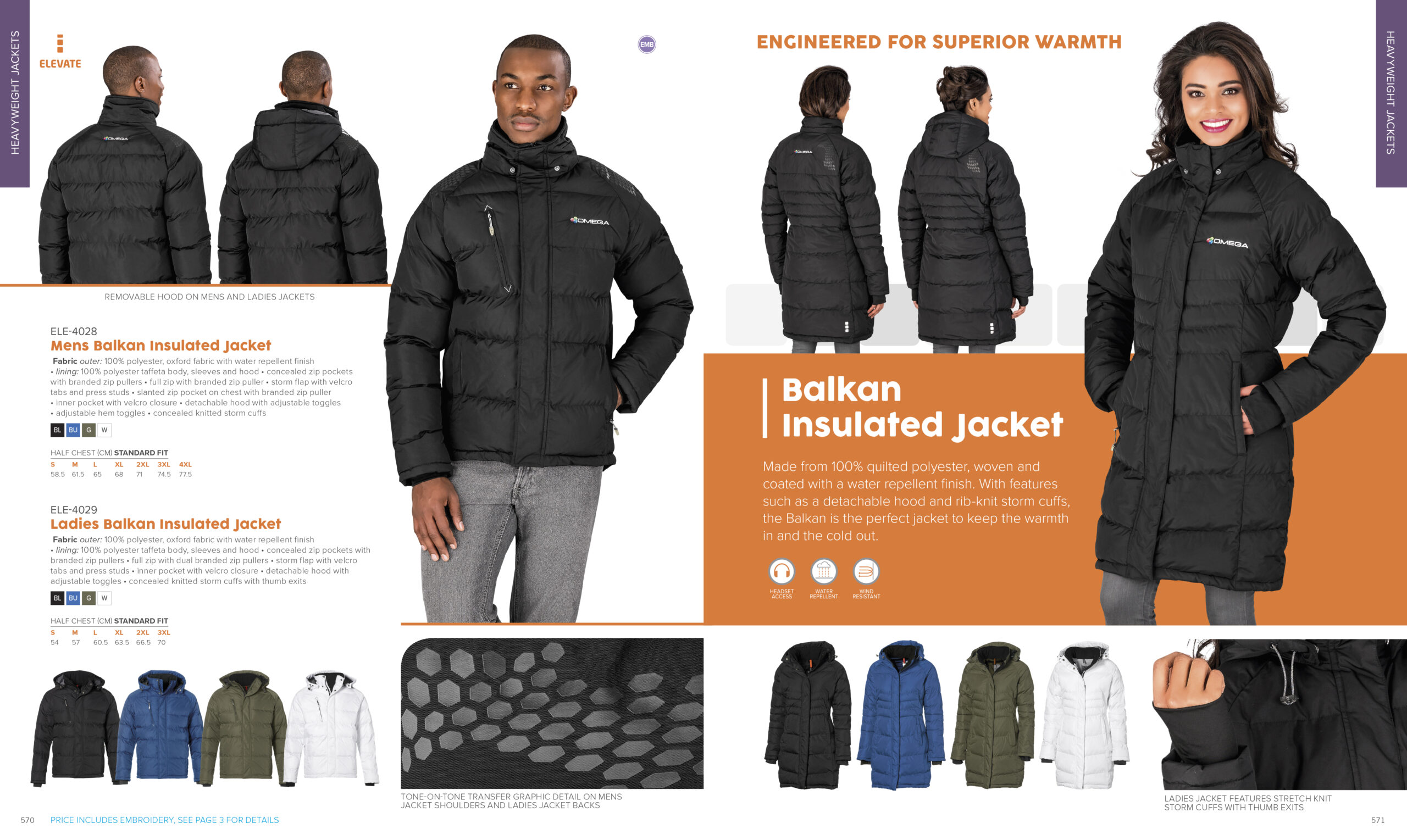 catalogue Ladies Balkan Insulated Jacket catalogue Ladies Balkan Insulated Jacket