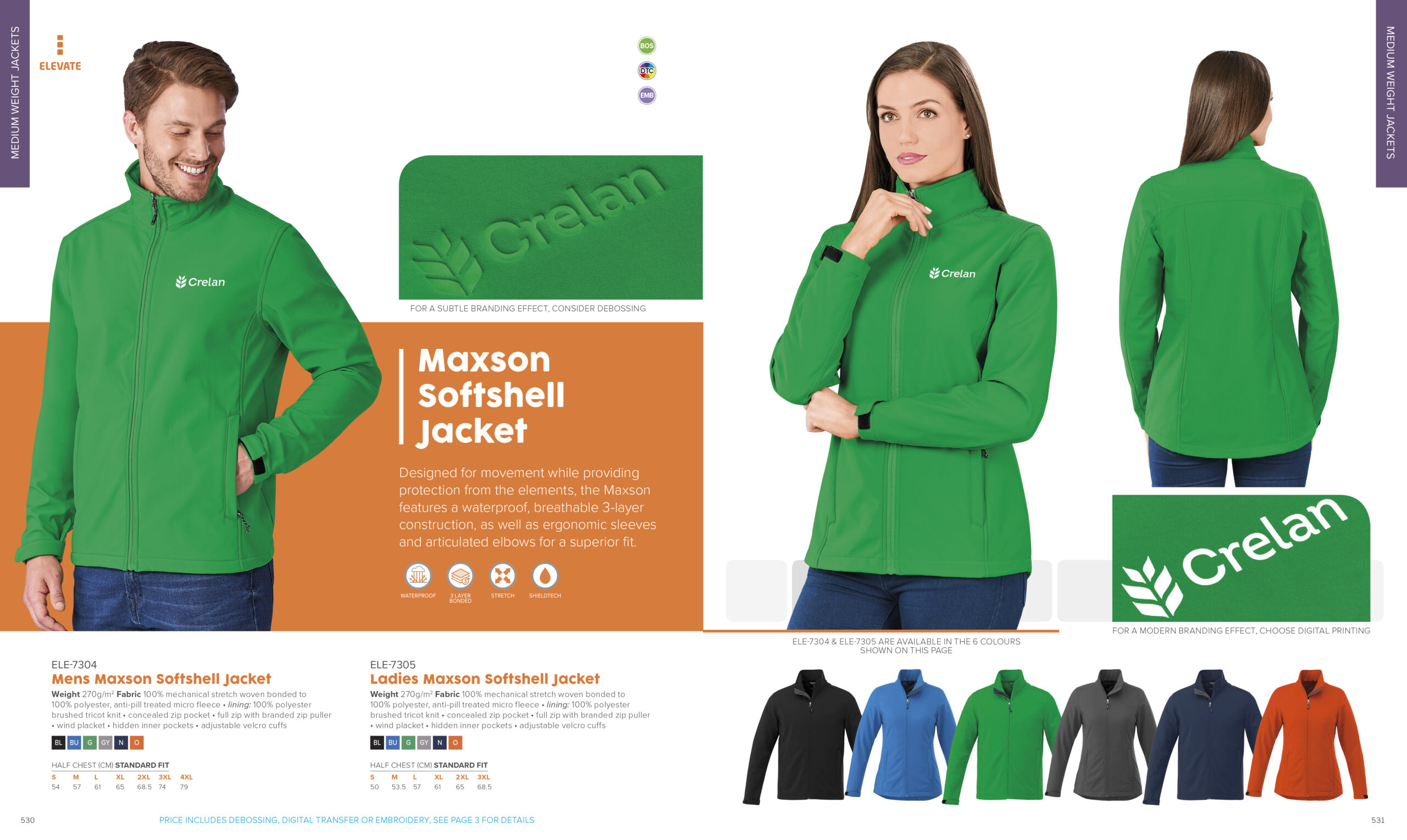 catalogue Ladies Maxson Softshell Jacket catalogue Ladies Maxson Softshell Jacket
