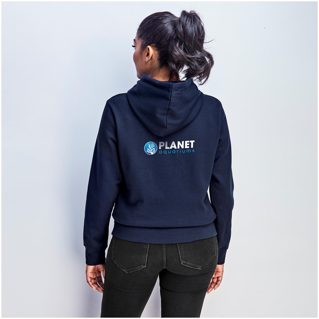additional Ladies Okiyo Recycled Hooded Sweater additional Ladies Okiyo Recycled Hooded Sweater