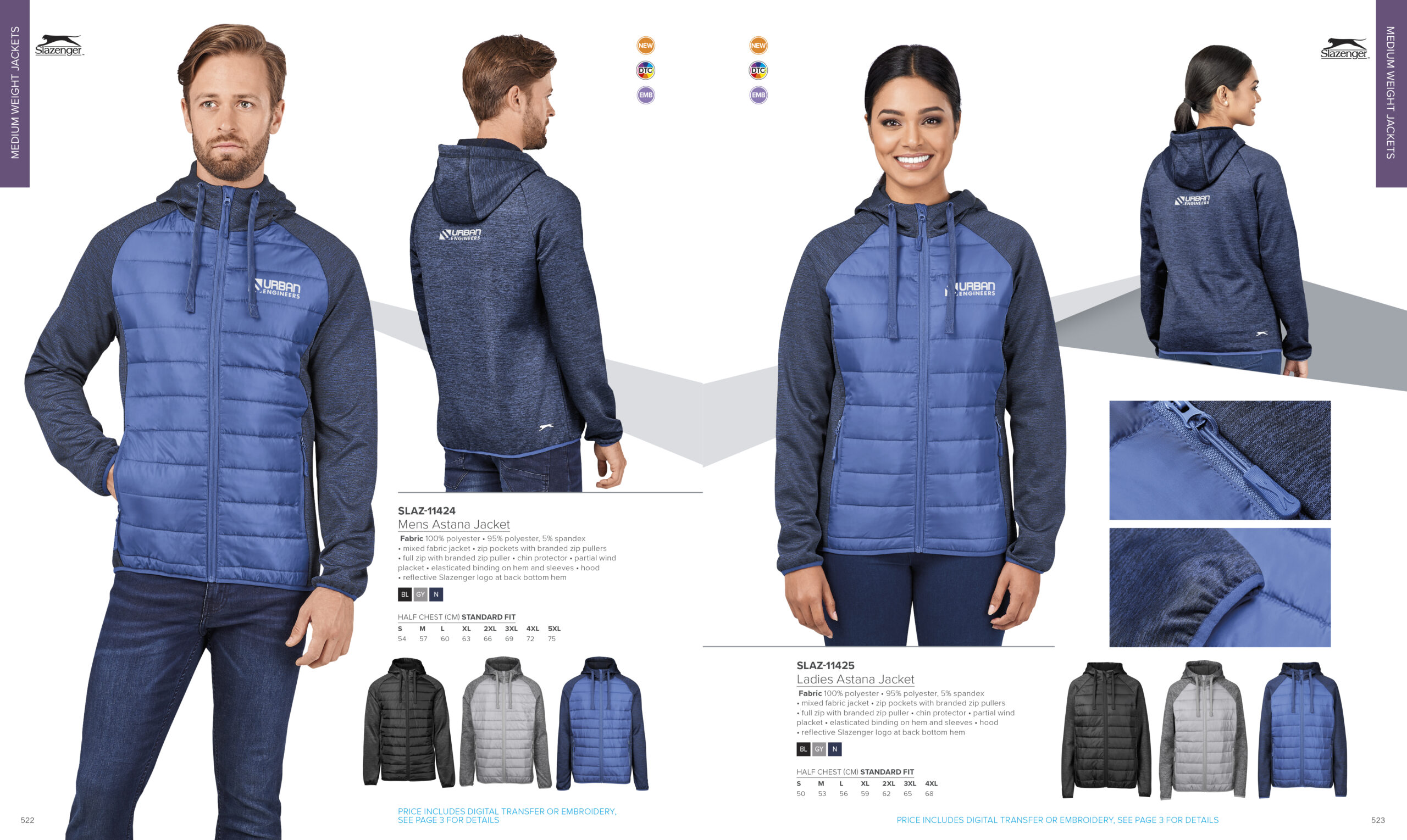 catalogue Ladies Astana Jacket catalogue Ladies Astana Jacket